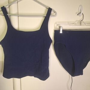 Judith Hart Swimwear Navy, 2 piece, Tikini Size 10/12